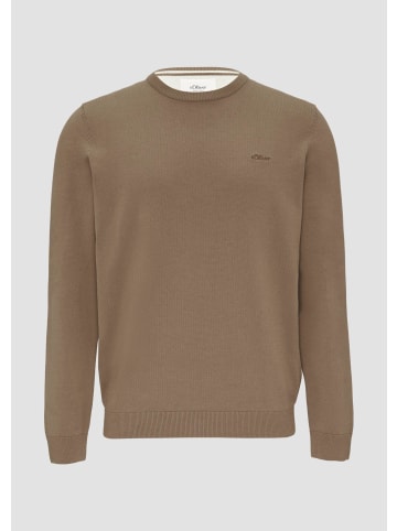 s.Oliver Strickpullover in 8483_sandstein