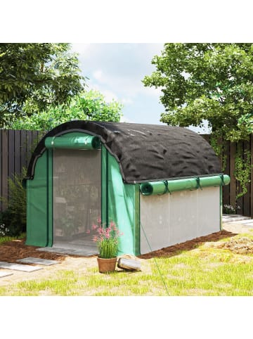 Outsunny Folientunnel,300L x 200B x 198H cm,Grün