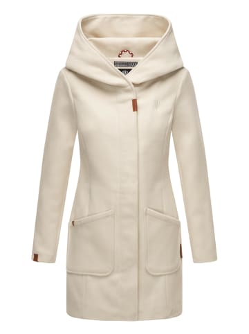 Marikoo Wintermantel Maikoo in Off White