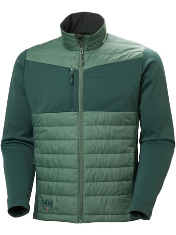 Helly Hansen Fleecejacke/Fleecepullover "Oxford Hybrid Insulated Jacket" in Grün