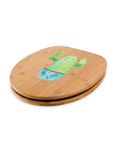 Mr. & Mrs. Panda WC Brille Kaktus Happy ohne Spruch in Braun