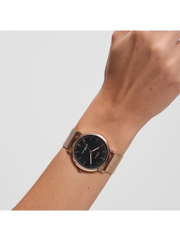 s.Oliver Armbanduhr Classic Time in roségold