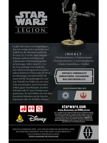 Atomic Mass Games Star Wars: Legion Attentäterdroiden der IG-Serie