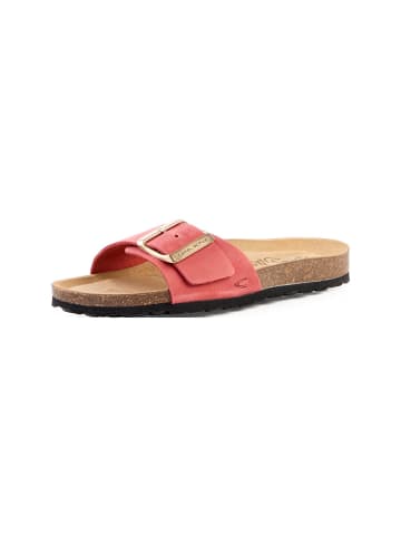 Camel Active Sandalen mit Metallschnalle in Hellrot