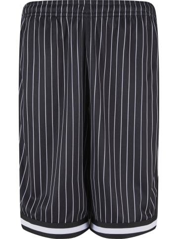 Urban Classics Mesh Shorts in black/white