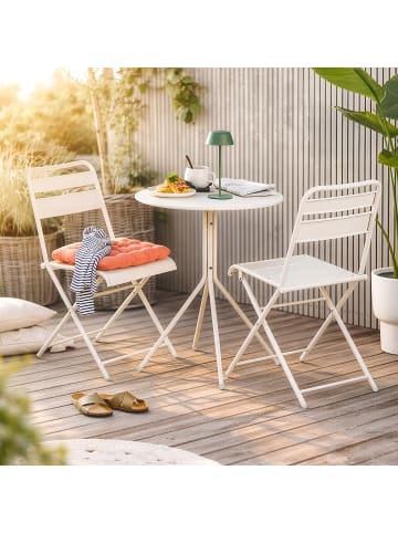 Butlers Gartenmöbel-Set RENDEZVOUS 3-tlg. in Beige