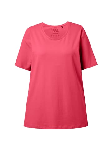 Ulla Popken Shirt in helles fuchsia