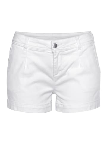 LASCANA Shorts in weiß