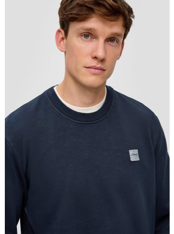 s.Oliver Sweatshirt langarm in Blau