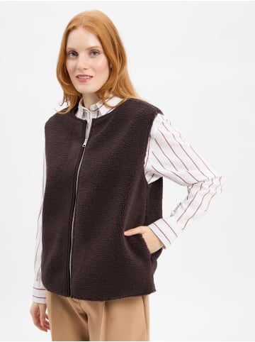 Marie Lund Weste in schoko - 0002