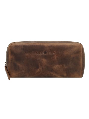 Greenburry Vintage Stifteetui Leder 21 cm brown
