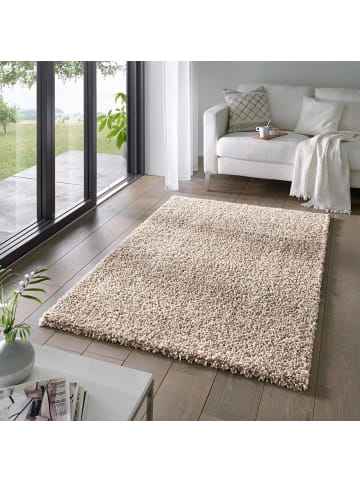 Tara Carpet Shaggyteppich Venezia in Beige