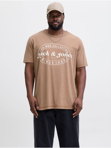 JACK & JONES PLUS T-shirt in Monks Robe