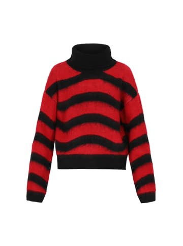 myMo ROCKS Sweater in black red