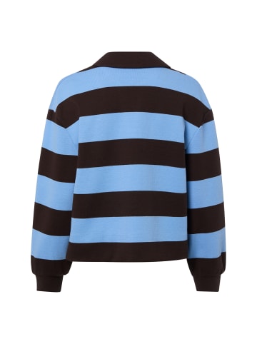 OPUS Sweatshirt Glocki in schoko hellblau - 0001