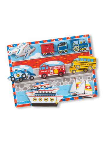 Melissa & Doug Fahrzeuge Chunky Puzzle - ab 2 Jahren