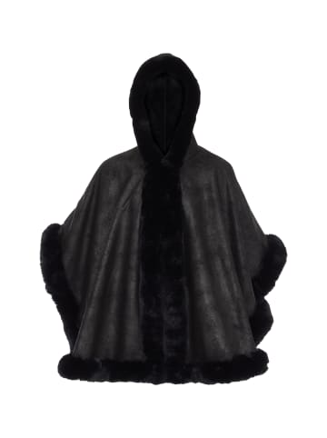 CHANI Poncho in Schwarz