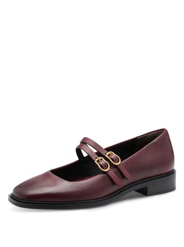 Tamaris Schnürstiefel in rot