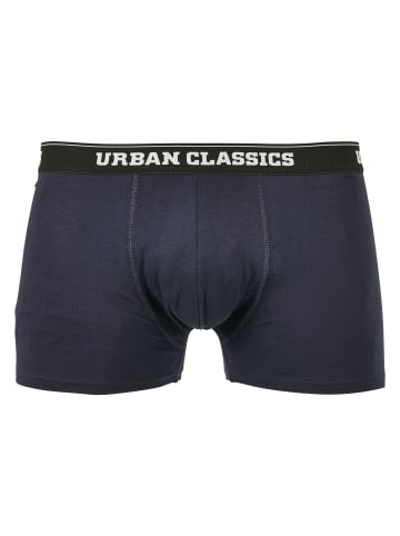 Urban Classics Urban Classics Herren Organic X-Mas Boxer Shorts 3-Pack in teddy aop+jasper+navy
