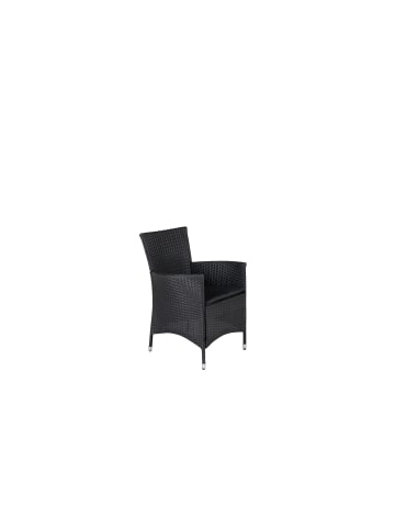 ebuy24 Gartenstuhl Knick Schwarz 2er Set