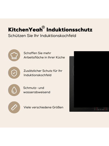 KitchenYeah Herdabdeckplatte Schwarz