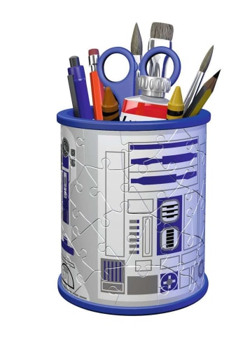 Ravensburger Konstruktionsspiel Puzzle 54 Teile 3D Puzzle Stiftehalter Star Wars R2D2 6-99 Jahre in bunt