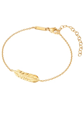 Eastside NY Armband Feder Edelstahl in gelbgold