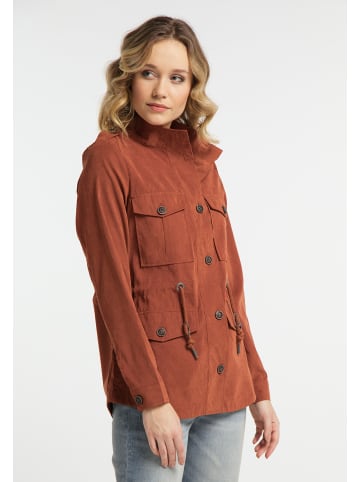 DreiMaster Damen Fieldjacket in Ziegelrot