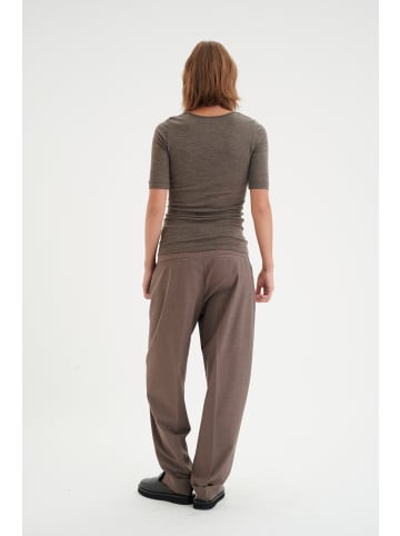 InWear T-shirt FangIW Slim fit in Brown Melange