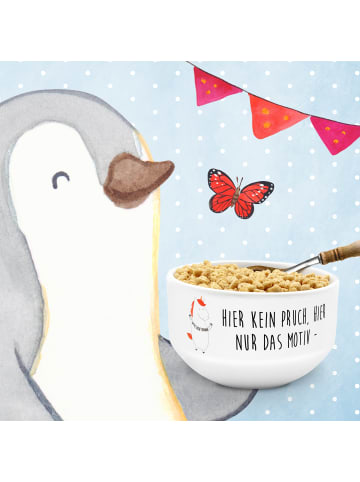 Mr. & Mrs. Panda Frühstücksschüssel Einhorn Dankeschön mit Spruch in Weiß