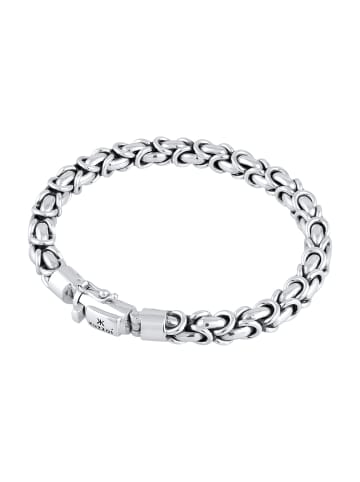 KUZZOI Armband 925 Sterling Silber Twisted in Silber