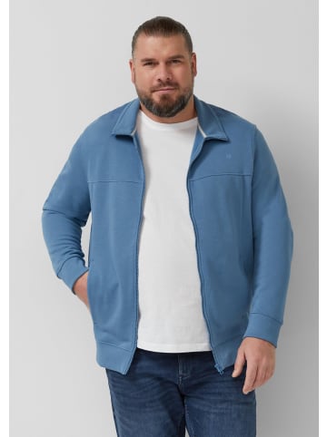 s.Oliver Sweatshirt Jacke in 6244_blau
