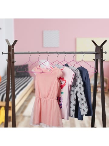 60x Kinderkleiderbügel in Pink
