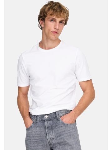 ONLY & SONS T-Shirt Basic in Weiß