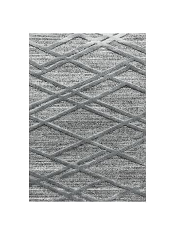 Hochflor Teppich Pepe in Grau