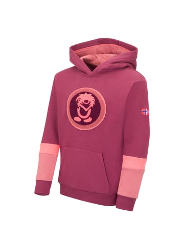 Trollkids Hoodie Troll XT in deep ruby