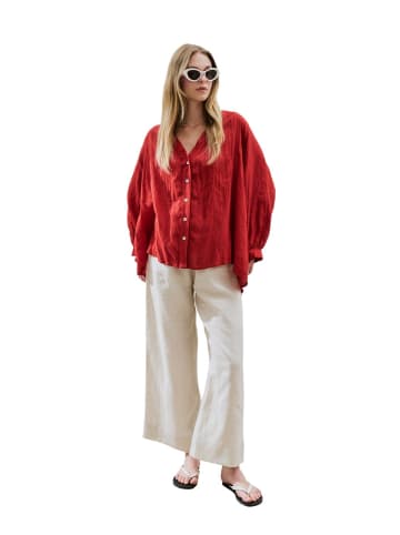 MANUKA Blouse in Rot