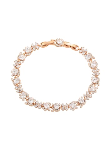 NAEMI Women Bracelet in Rose Gold White