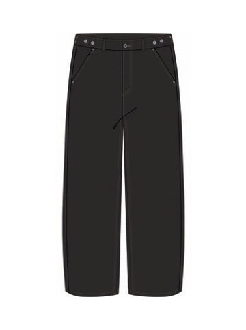 Vans Cargohose "Curbside Pant" in Schwarz