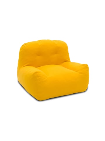 58 aufm Kessel GARTENLOUNGE Sessel Branizlawa 103x71x102 mit Outdoorbezug in gelb