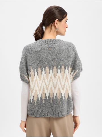 JOOP! Strickpullover Kommas in grau beige - 0001