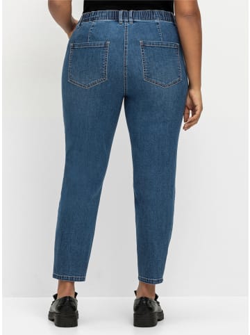 sheego Jeans in blue denim