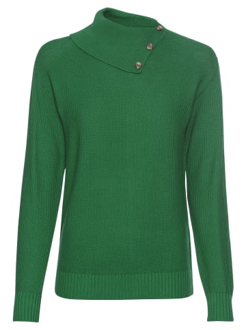 Delmao Strickpullover in grün
