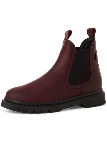 Tamaris Chelsea Boot in rot