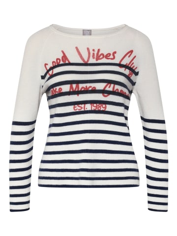 Rabe Pullover in Weiß