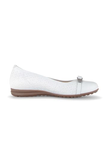Gabor Elegante Ballerinas in weiß