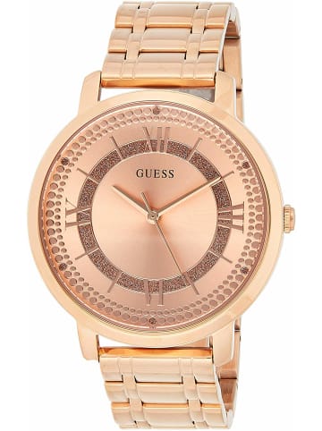 Guess Quarzuhr Montauk Rosegold in rosa