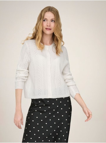 JDY Strickjacke in Bright White
