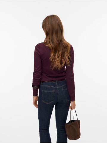 Vero Moda Strickpullover in Winetasting