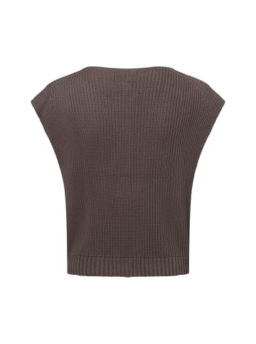 Franco Callegari Weste in mocca - 0003